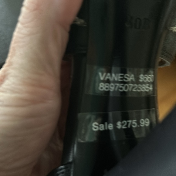 Rally Lauren Purple Label black heals with embroidery EU size 40- Vanesa - Picture 3 of 4